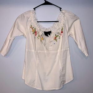 Ninety blouse with floral design